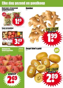 Dirk folder week 21 - Voorbeeld van een folder van Dirk, geldig van 20.05.2026 | Pagina: 4 | Producten: Tomaten, Macaroni, Zak, Kiwi's