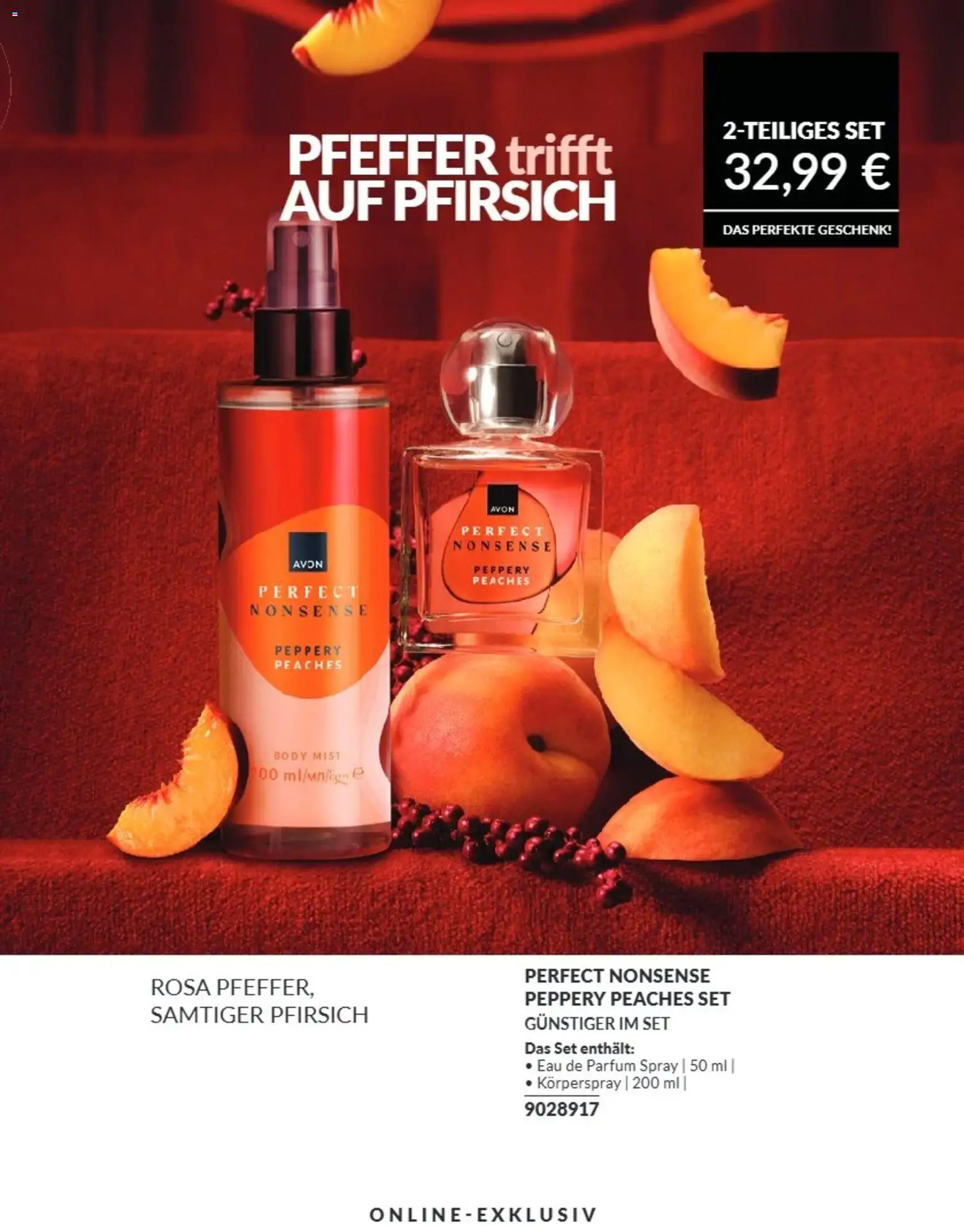 AVON Katalog August 2026 – gültig ab 08.08.2026 | Seite: 183 | Produkte: Parfüm, Pfirsich, Eau de Parfum, Körperspray