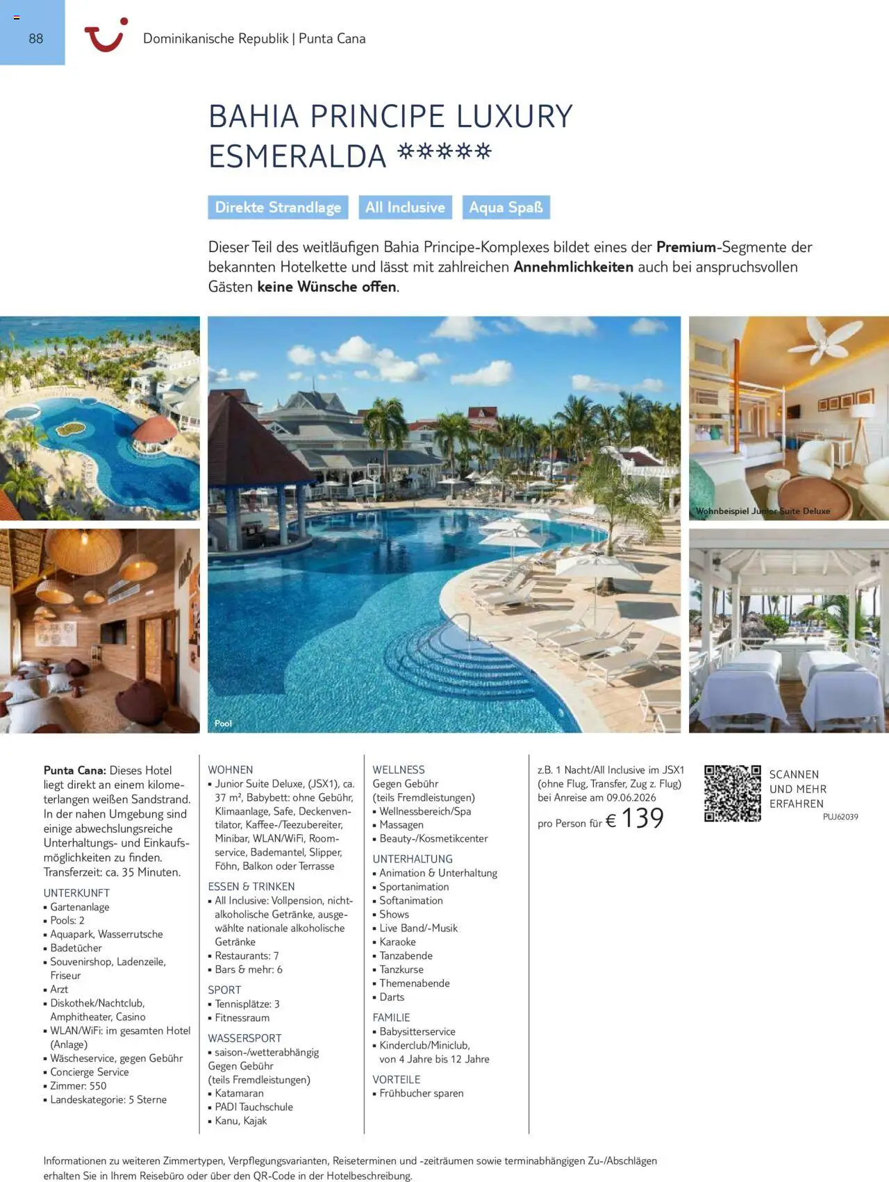 TUI Prospekt Mittelamerika & Karibik 2025/26 – gültig ab 01.11.2025 | Seite: 88 | Produkte: Babybett
