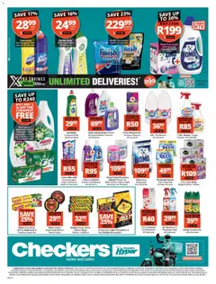 Checkers specials catalogue – valid from 20.04.2026 | Page: 12 | Products: Dishwasher, Conditioner, Paper, Fabric softener