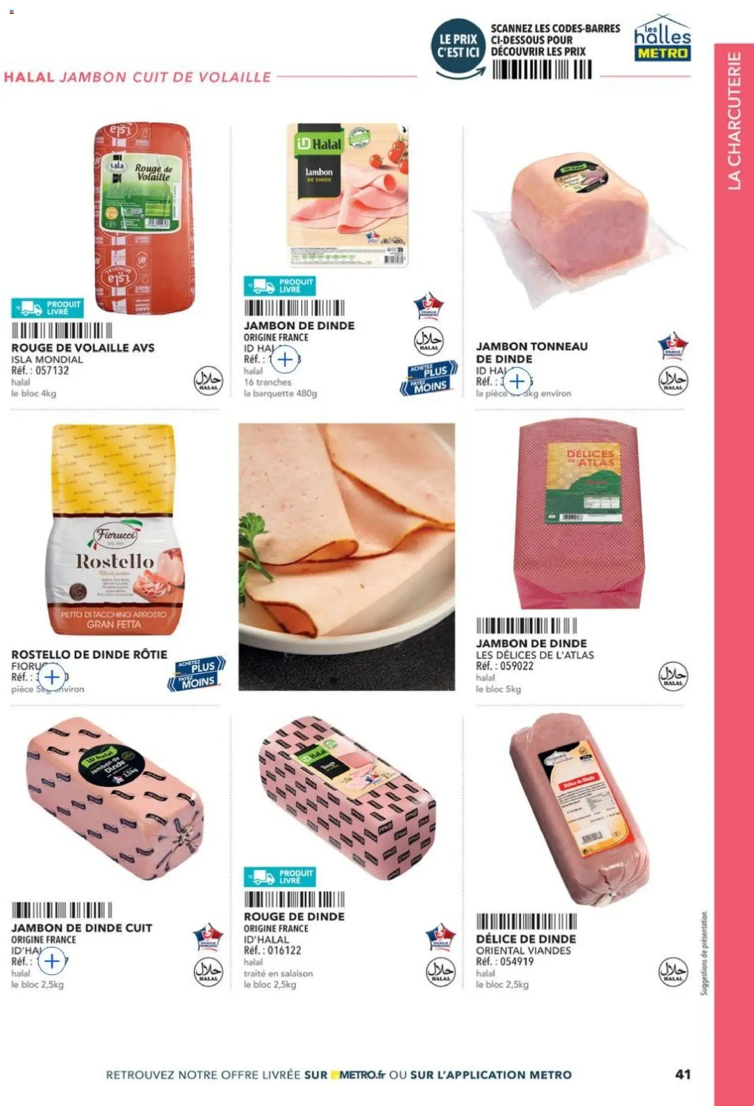 {H1} | Page: 41 | Produits: Volaille, Jambon, Livre