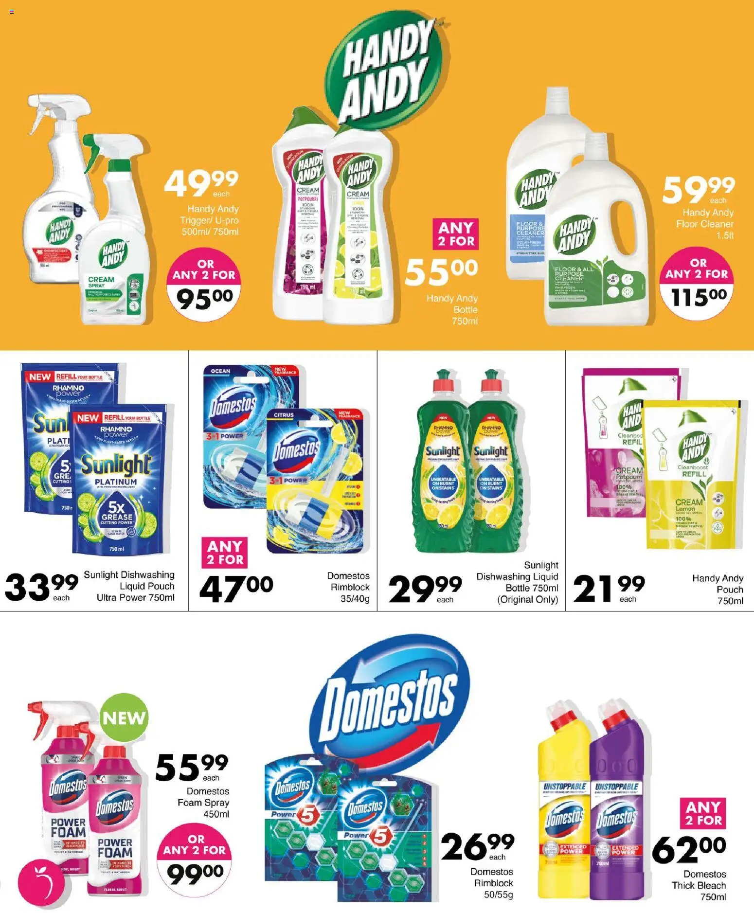New Save catalogue – valid from 15/10/2026 | Page: 74 | Products: Cream, Foam, Lemon, Dishwashing liquid