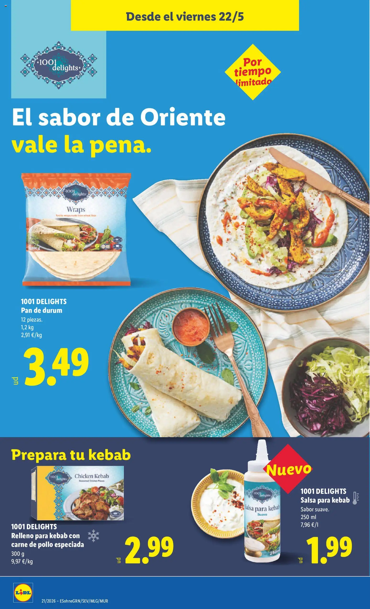 Lidl folleto │ válido desde el 18.05.2026 | Página: 28 | Productos: Pan, Carne de pollo