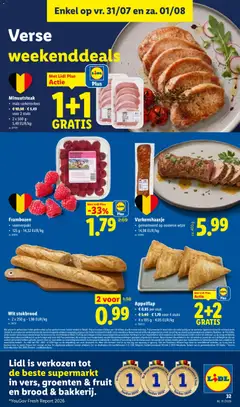 Lidl Folder week 31 - Voorbeeld van een folder van Lidl, geldig van 27/07/2026 | Pagina: 32