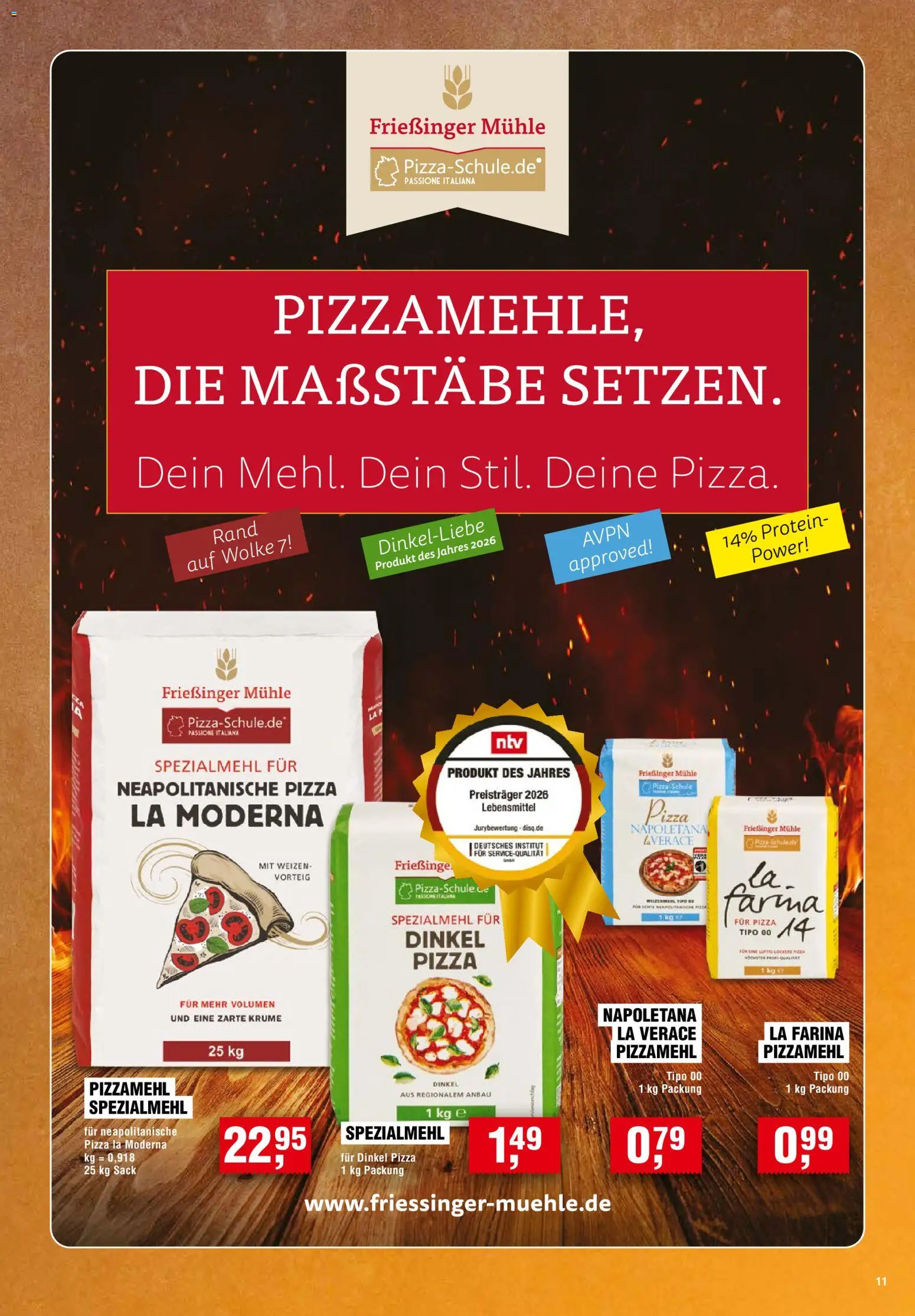Handelshof Prospekt – gültig ab 15.10.2026 | Seite: 11 | Produkte: Mühle, Pizza