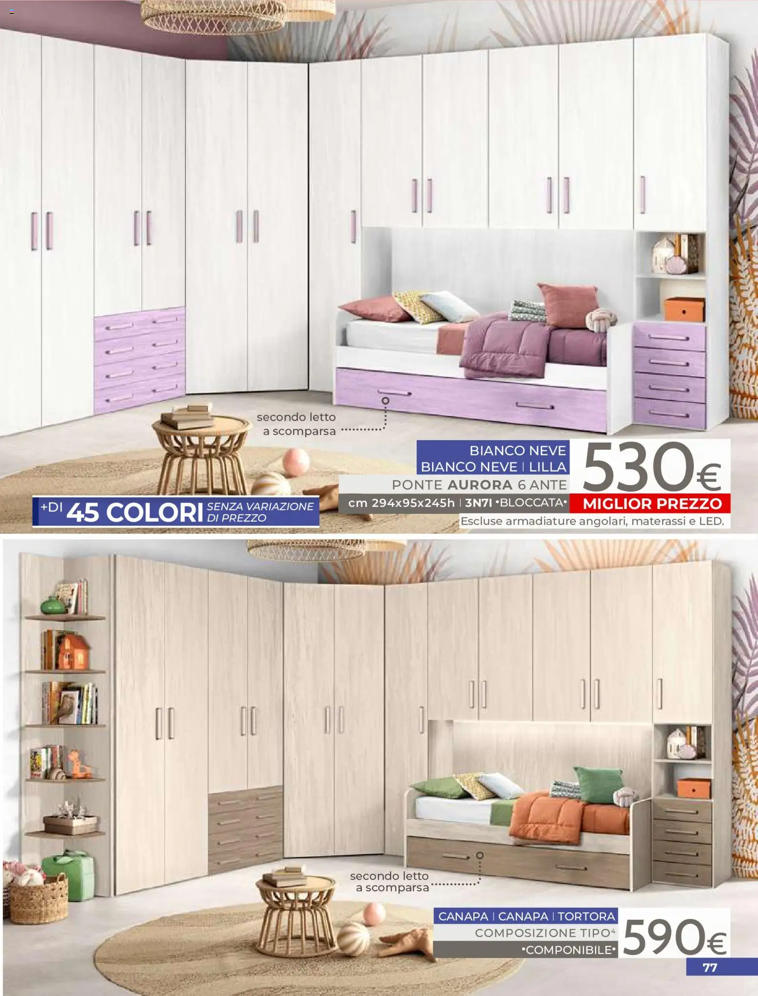 Volantino Mondo Convenienza del 01/07/2026 | Pagina: 79 | Prodotti: Letto