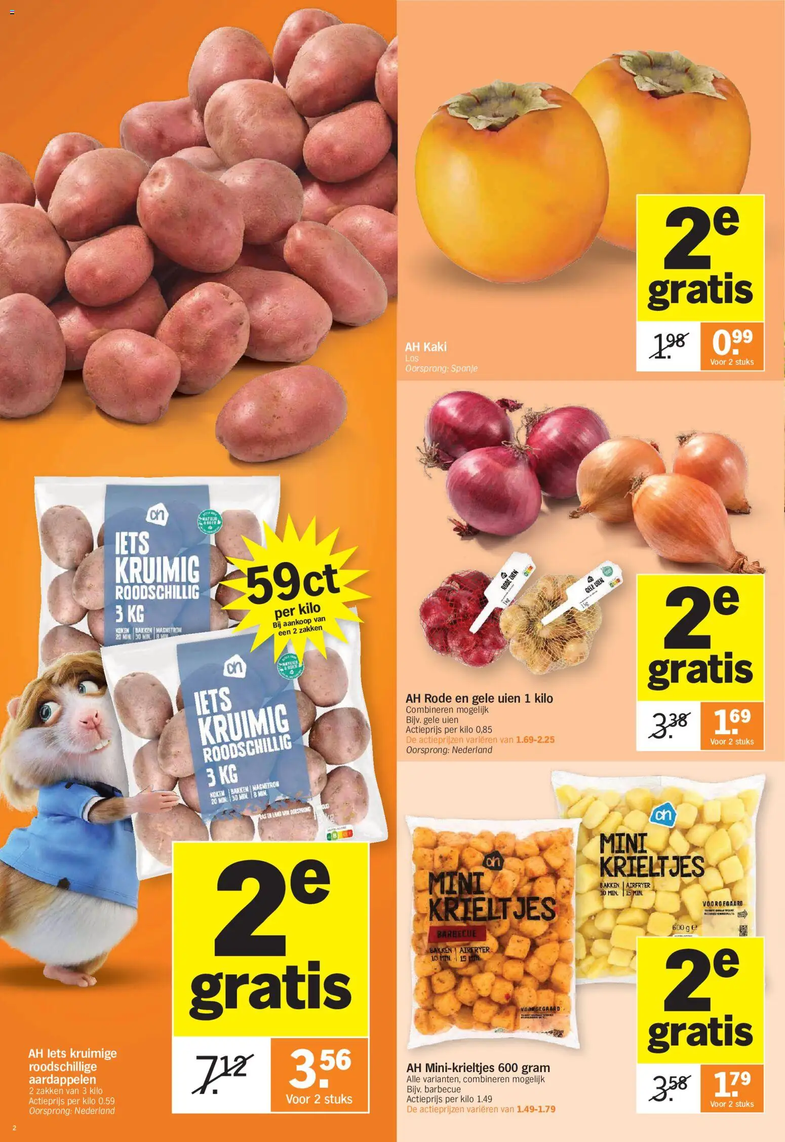 {H1} | Pagina: 2 | Producten: Krieltjes, Kaki, Aardappelen, Barbecue