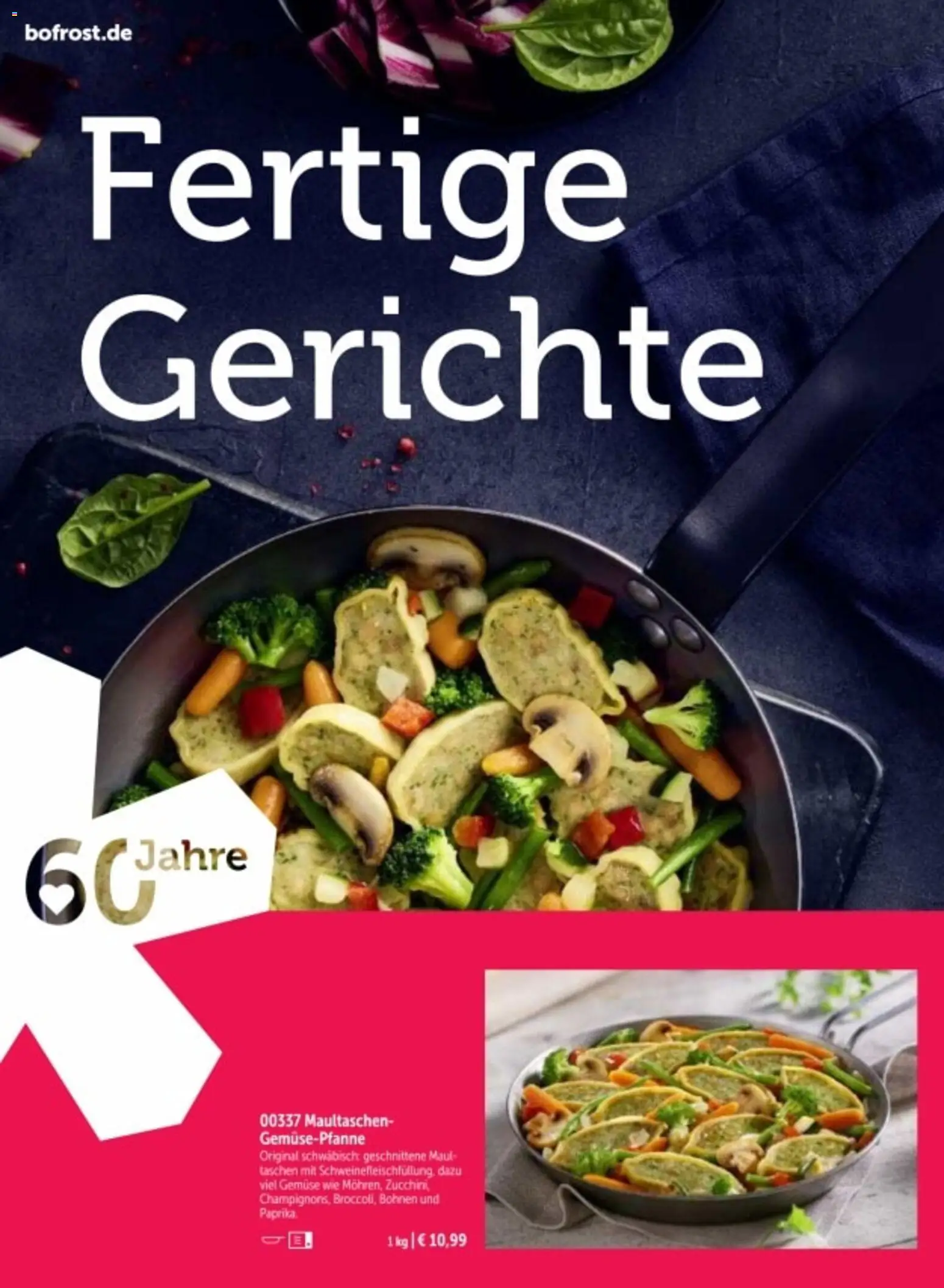Bofrost Katalog – gültig ab 06.03.2026 | Seite: 86 | Produkte: Taschen, Gemüse, Gerichte, Maultaschen