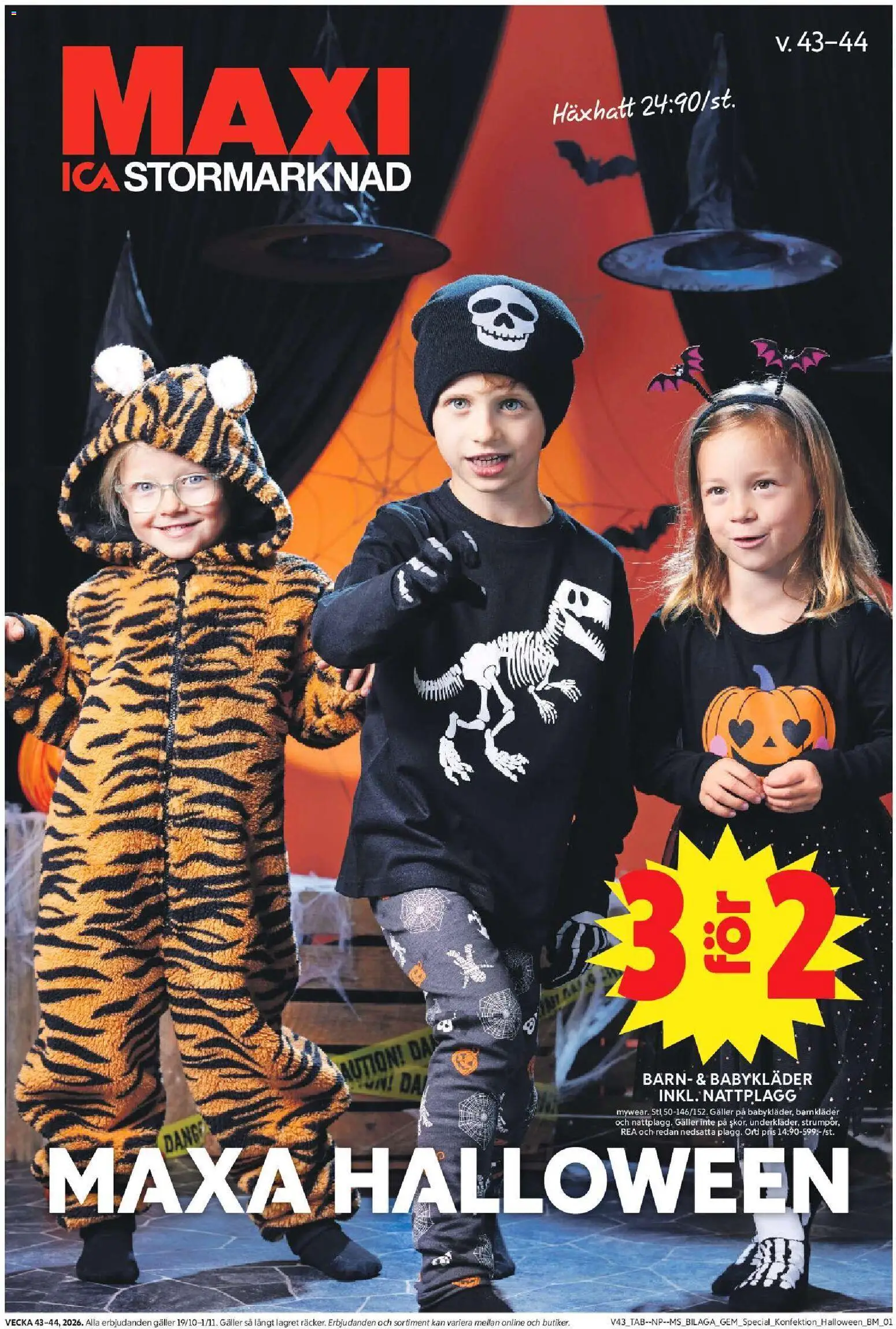 ICA Maxi reklamblad aktuell från 19/10/2026 | Sida: 19