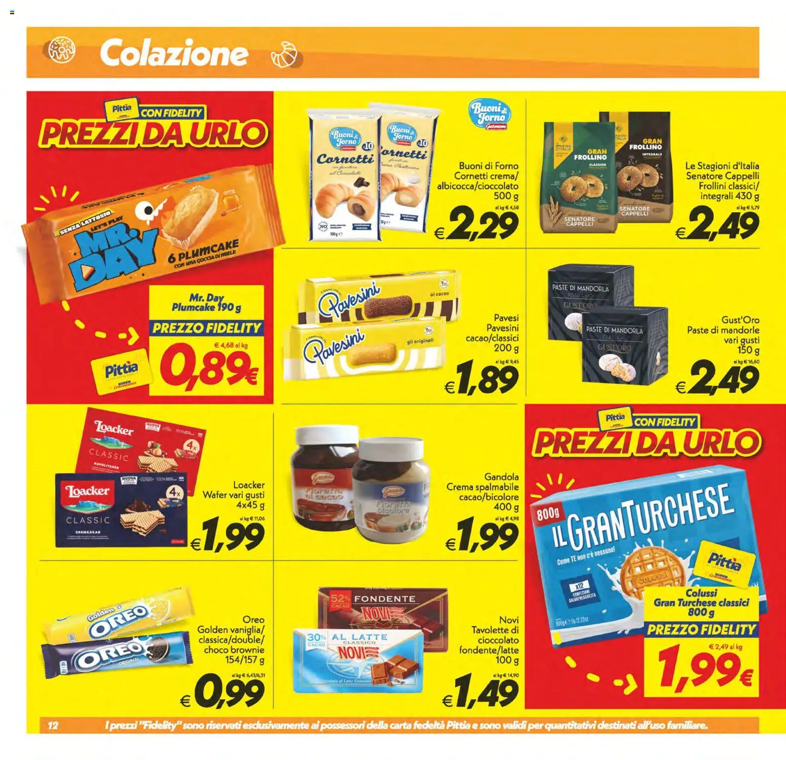 Volantino SuperConveniente del 02/10/2026 | Pagina: 12 | Prodotti: Crema, Cacao, Frollini, Senza lattosio