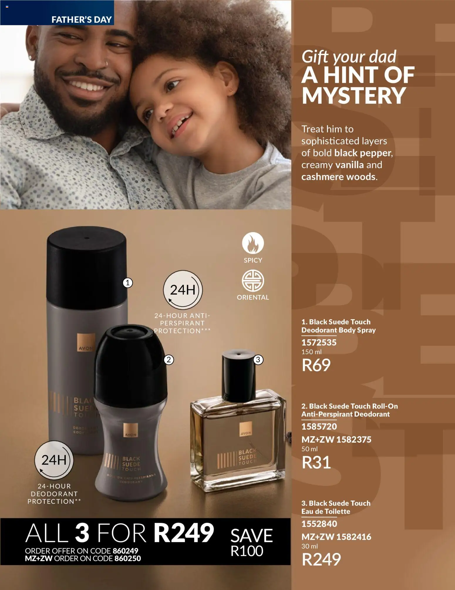 New Avon catalogue – valid from 11.05.2026 | Page: 4 | Products: Body spray, Eau de toilette, Deodorant, Antiperspirant