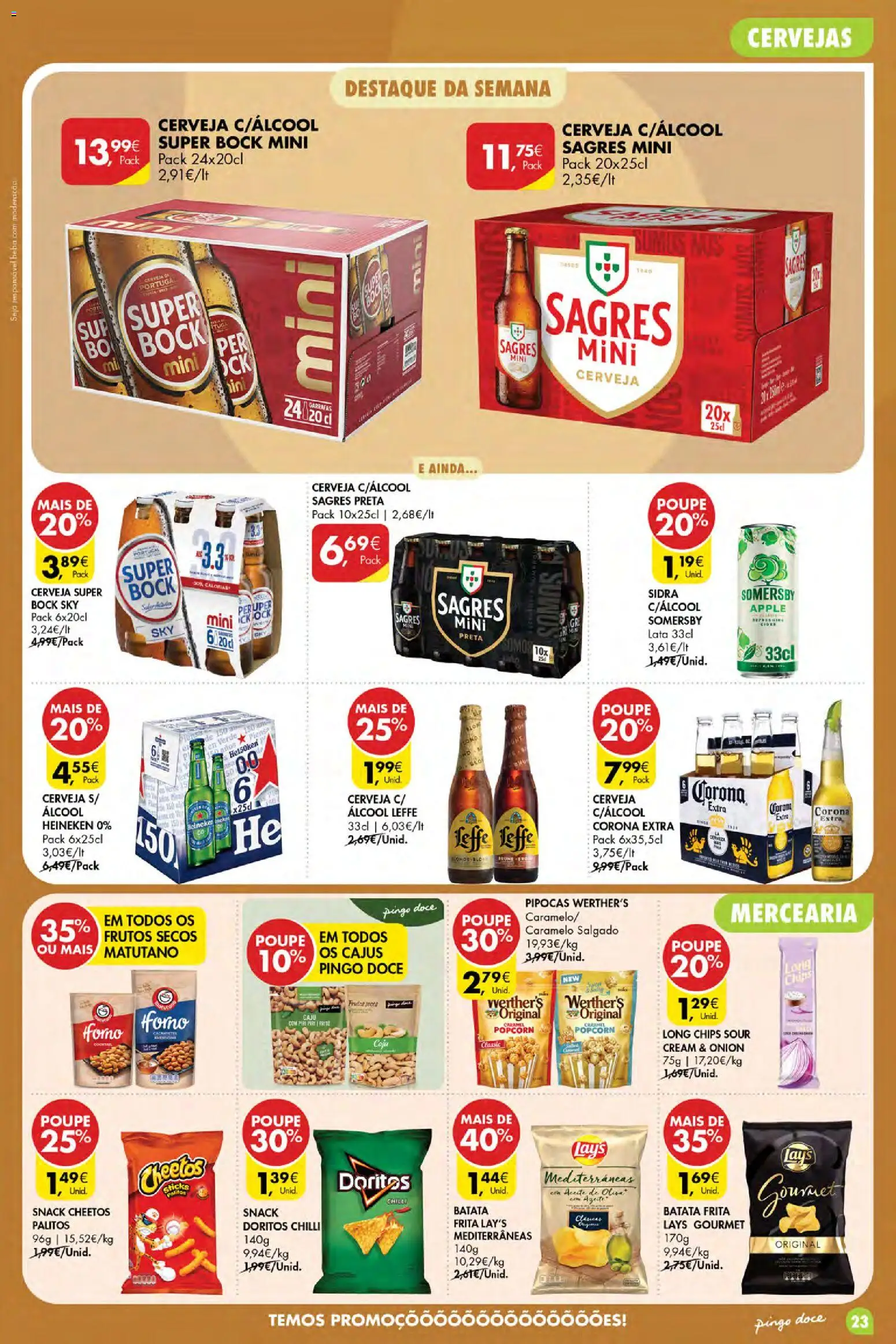 Pingo Doce Poupe Esta Semana Açores │ válido de 03/09/2026 | Página: 23 | Produtos: Batata, Mercearia, Pipocas, Frutos secos