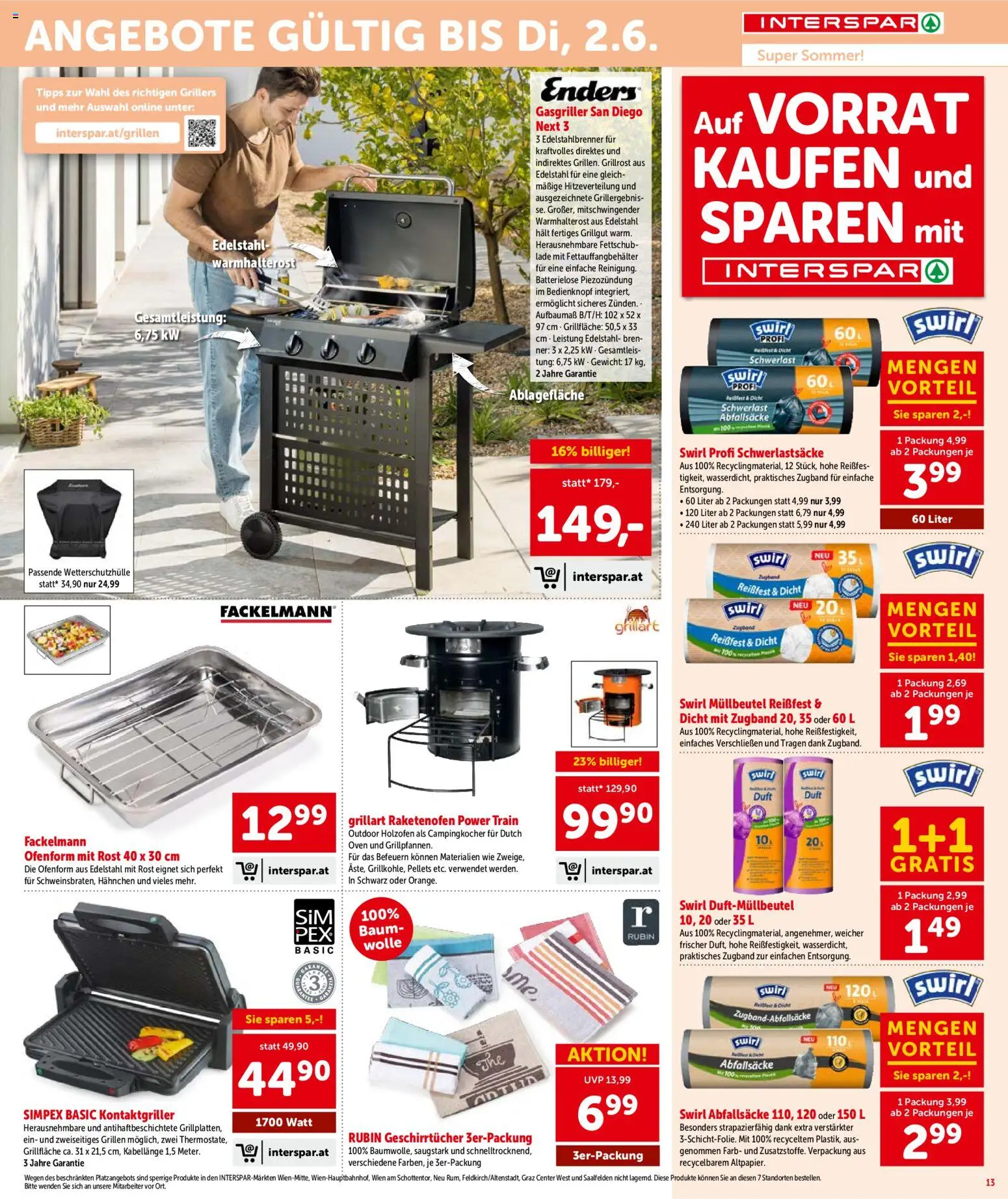 Interspar Flugblatt - Wien gültig ab 13.05.2026 | Seite: 14 | Produkte: Gewicht, Duft