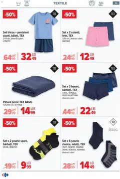 Ofertele Carrefour valabile de la 06.05.2026 | Pagină: 27 | Produse: Rochie, Tricou, Pijamale, Colanți
