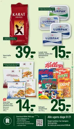 Gram Slot Kartofler eller pommes frites, Økologisk Dybfrost 600 g gyldig fra 17.05.2026 | Side: 25