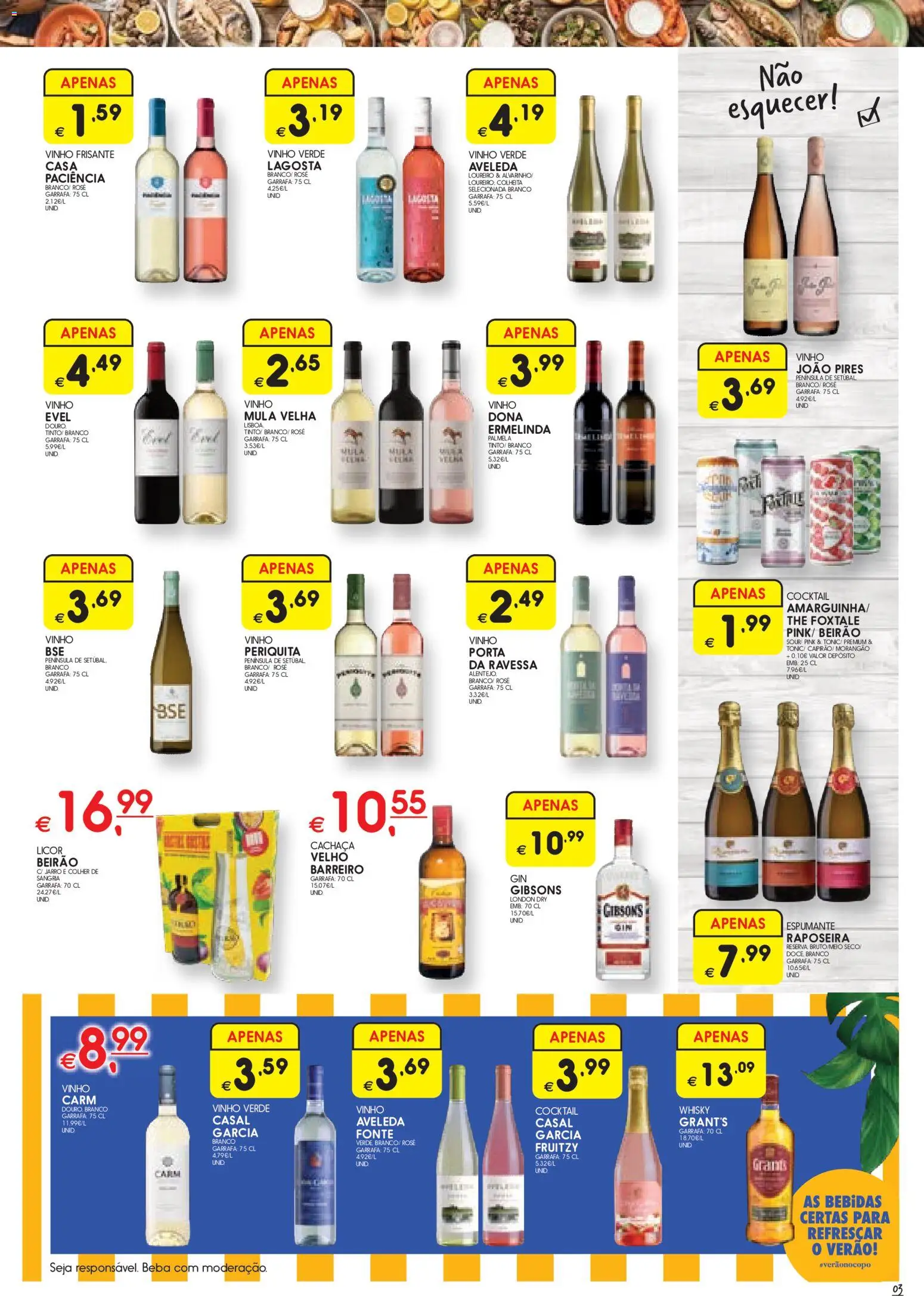 Meu Super folheto │ válido de 09.06.2026 | Página: 3 | Produtos: Porta, Lagosta, Licor, Vinho