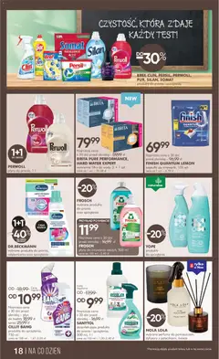 Pogląd oferty "Super-pharm gazetka" - ważna od 05.09.2026 | Strona: 18 | Produkty: Perwoll, Cillit bang, Świece, Detergent