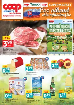 COOP Jednota leták platný od 11.09.2026