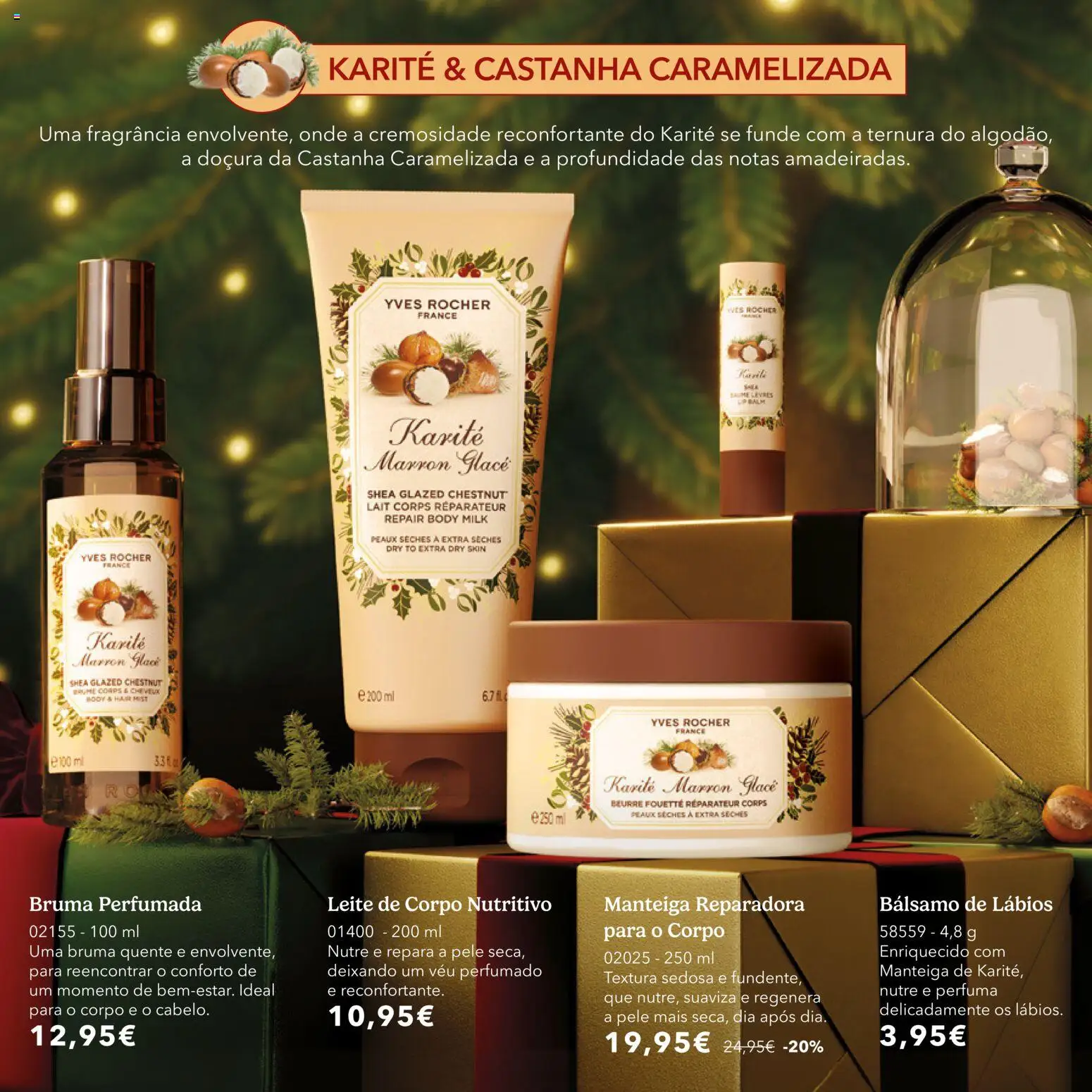 Yves Rocher Catálogo de natal │ válido de 21/10/2026 | Página: 22 | Produtos: Fragrância, Leite, Manteiga