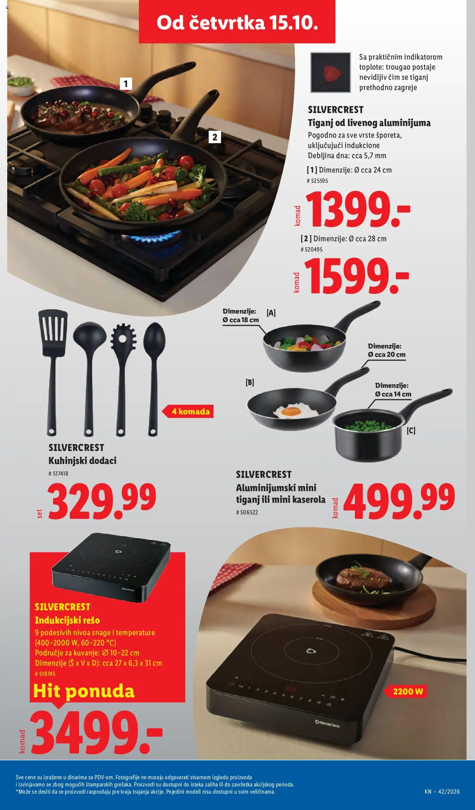 Lidl katalog - važi od 15.10.2026 | Strana: 81 | Proizvode: Silvercrest, Tiganj