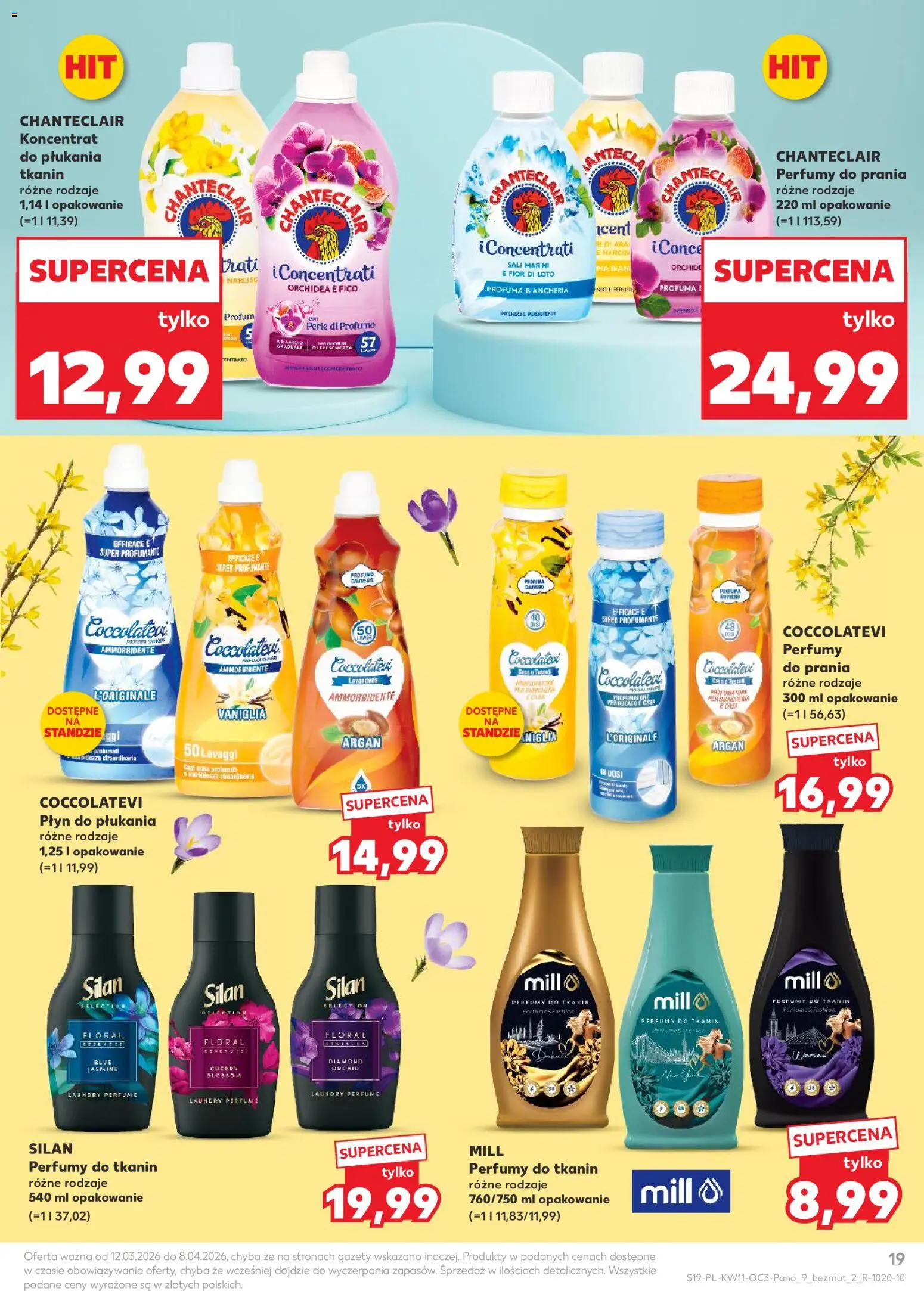 Kaufland Polsko leták - Dom gotowy na Wielkanoc od 12.03.2026 | Strana: 19 | Produkty: Silan