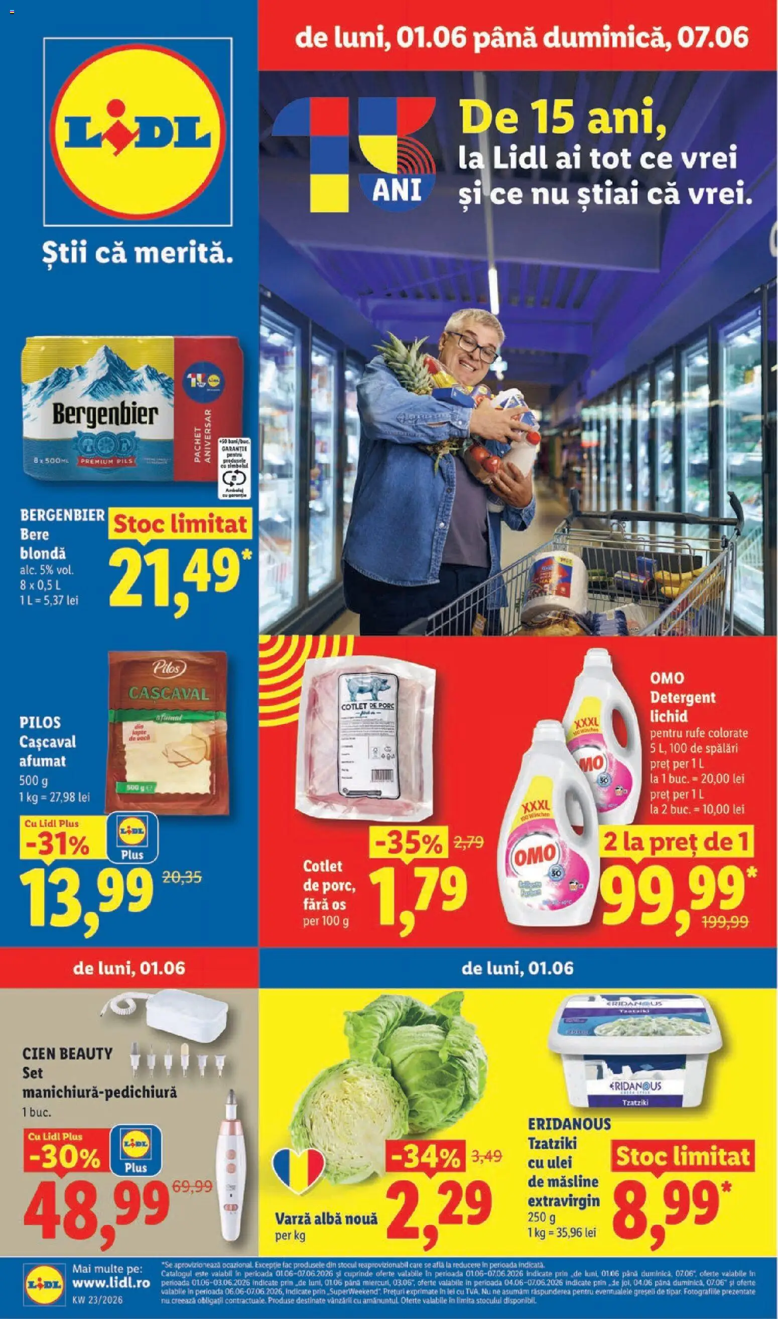 Noul catalog Lidl – valabil de la 01.06.2026 | Pagină: 1