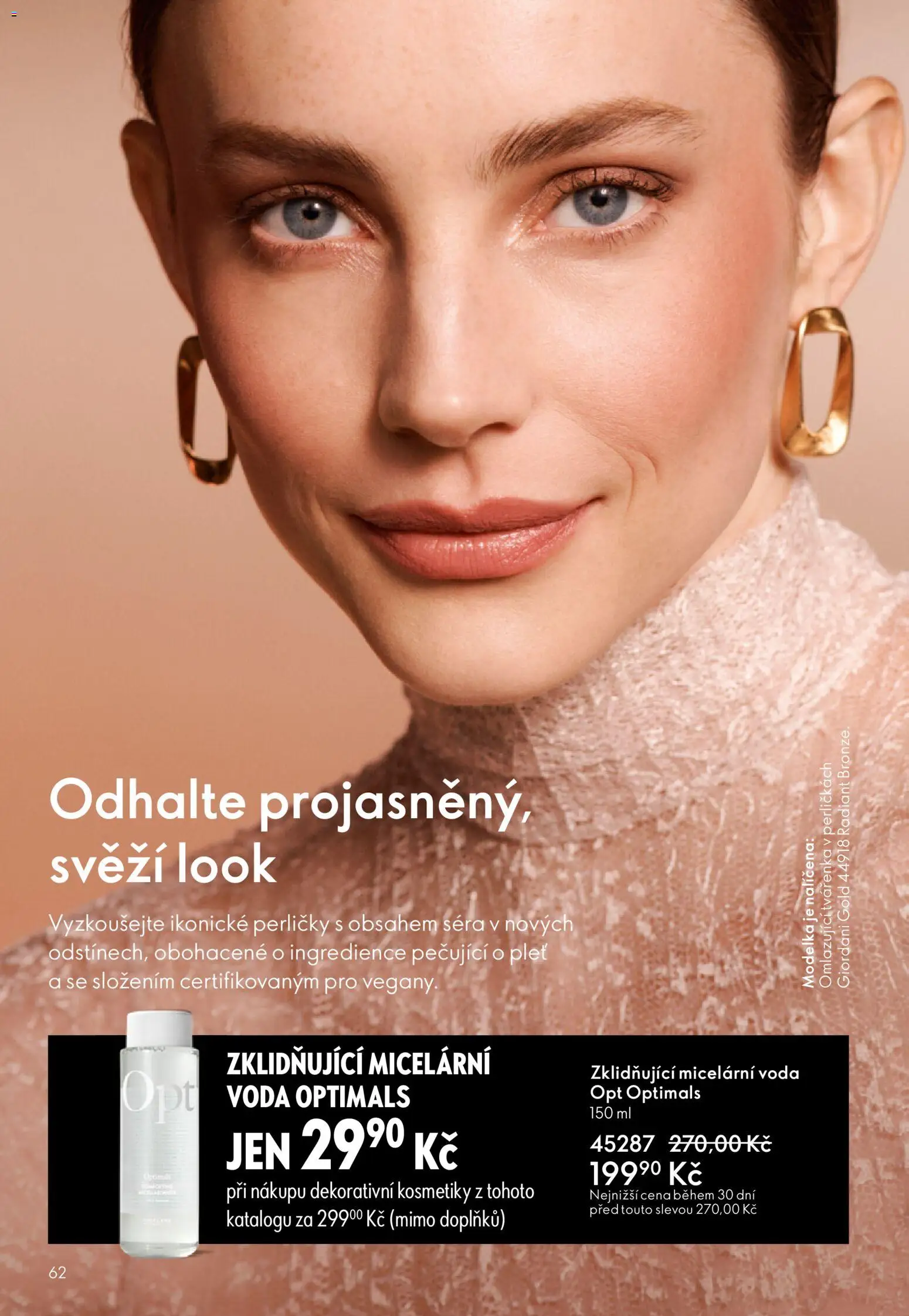 Oriflame katalog č. 08/2026 od 27.05.2026 | Strana: 62 | Produkty: Voda, Tvářenka