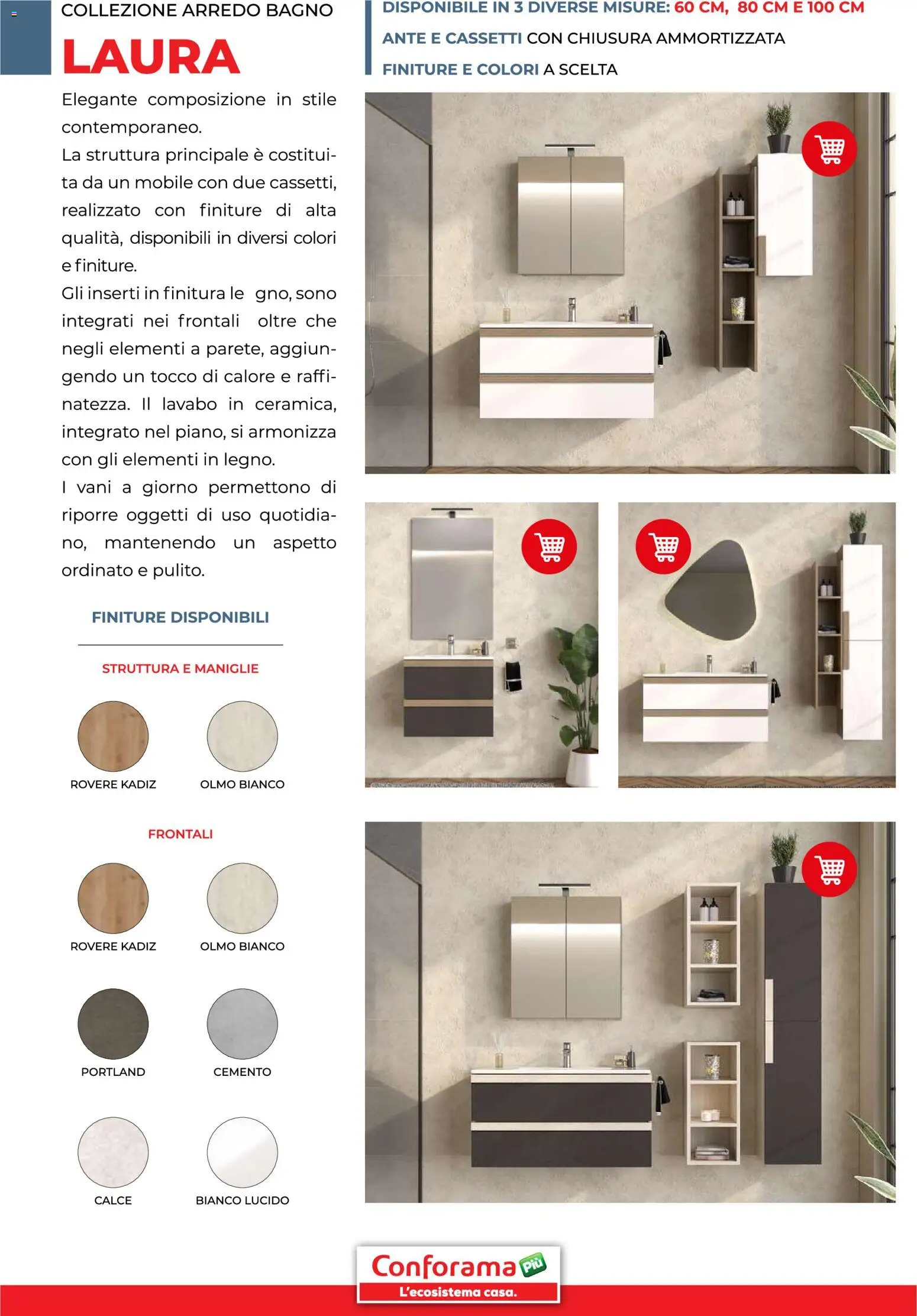Volantino Conforama del 30/01/2026 | Pagina: 4 | Prodotti: Mobile, Bagno