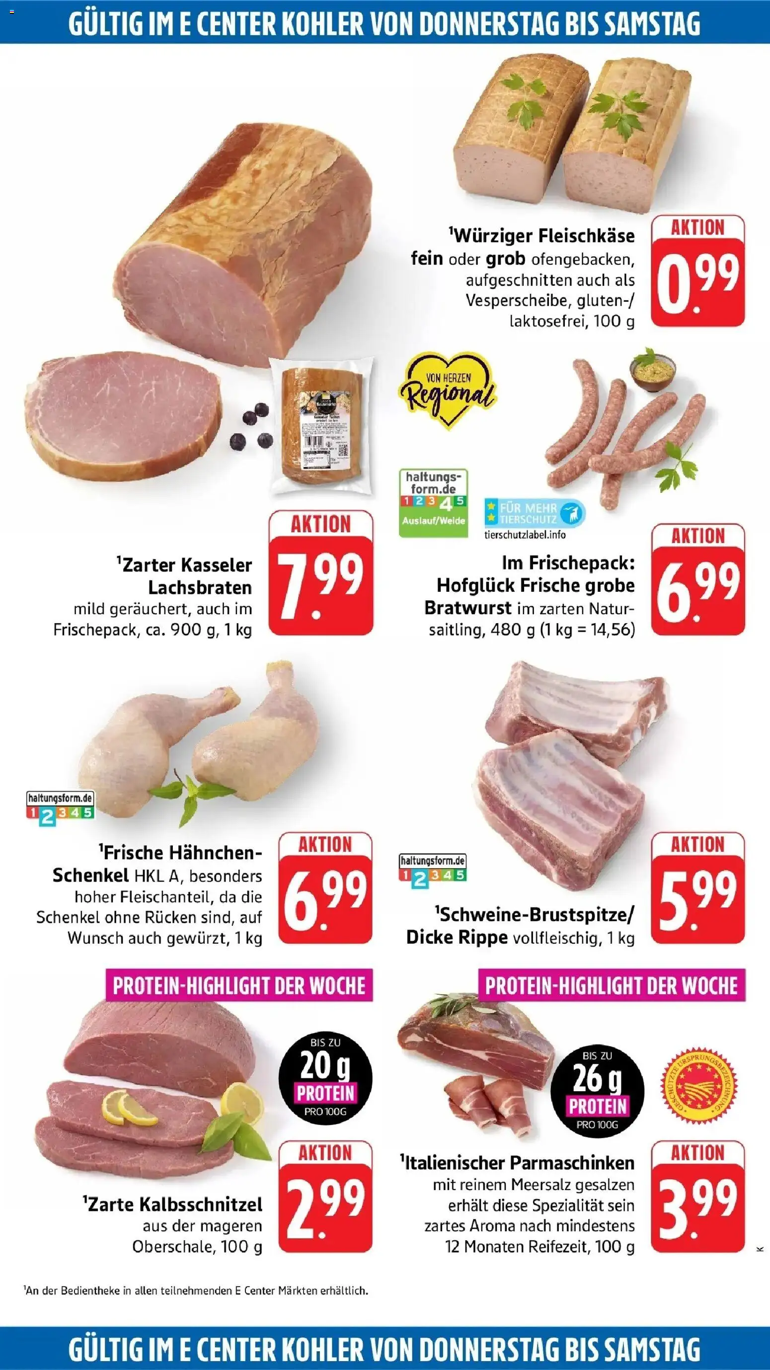 Edeka Prospekt Lahr (ab 21.09.2026) » Angebote Online | Seite: 44 | Produkte: Hahnchen, Bratwurst
