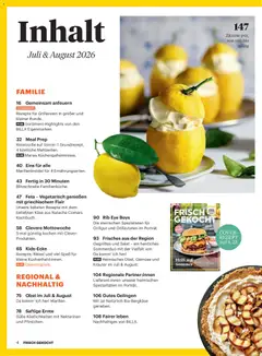 Billa Frisch Gekocht ab 01.07.2026 gültig | Seite: 2 | Produkte: Salat, Gemüse, Obst, Zitrone