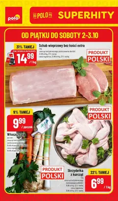 Pogląd oferty "POLOmarket - SuperHity POLOmarkt do soboty 03.10 (G40)" - ważna od 02.10.2026