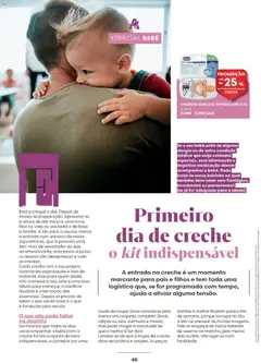Pré-visualização Auchan Revista Longevidade e Especial Bebe válido de 02/09/2026 | Página: 46 | Produtos: Mochila, Termómetro, Chupeta, Camisola