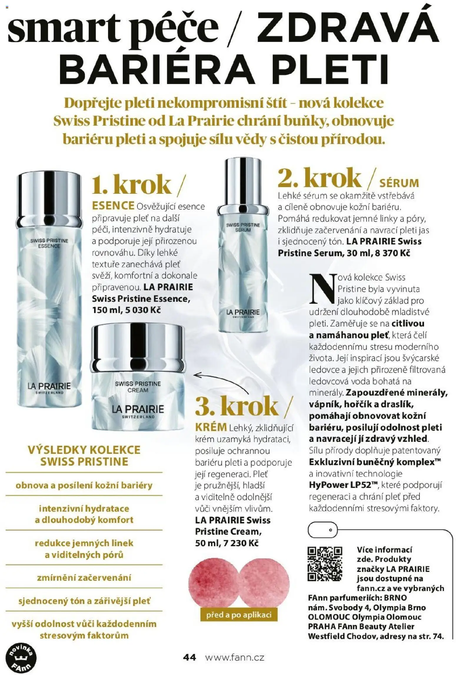 FAnn parfumerie katalog Podzim 2026 od 01.09.2026 | Strana: 44 | Produkty: Voda, Sérum, Krém, Essence