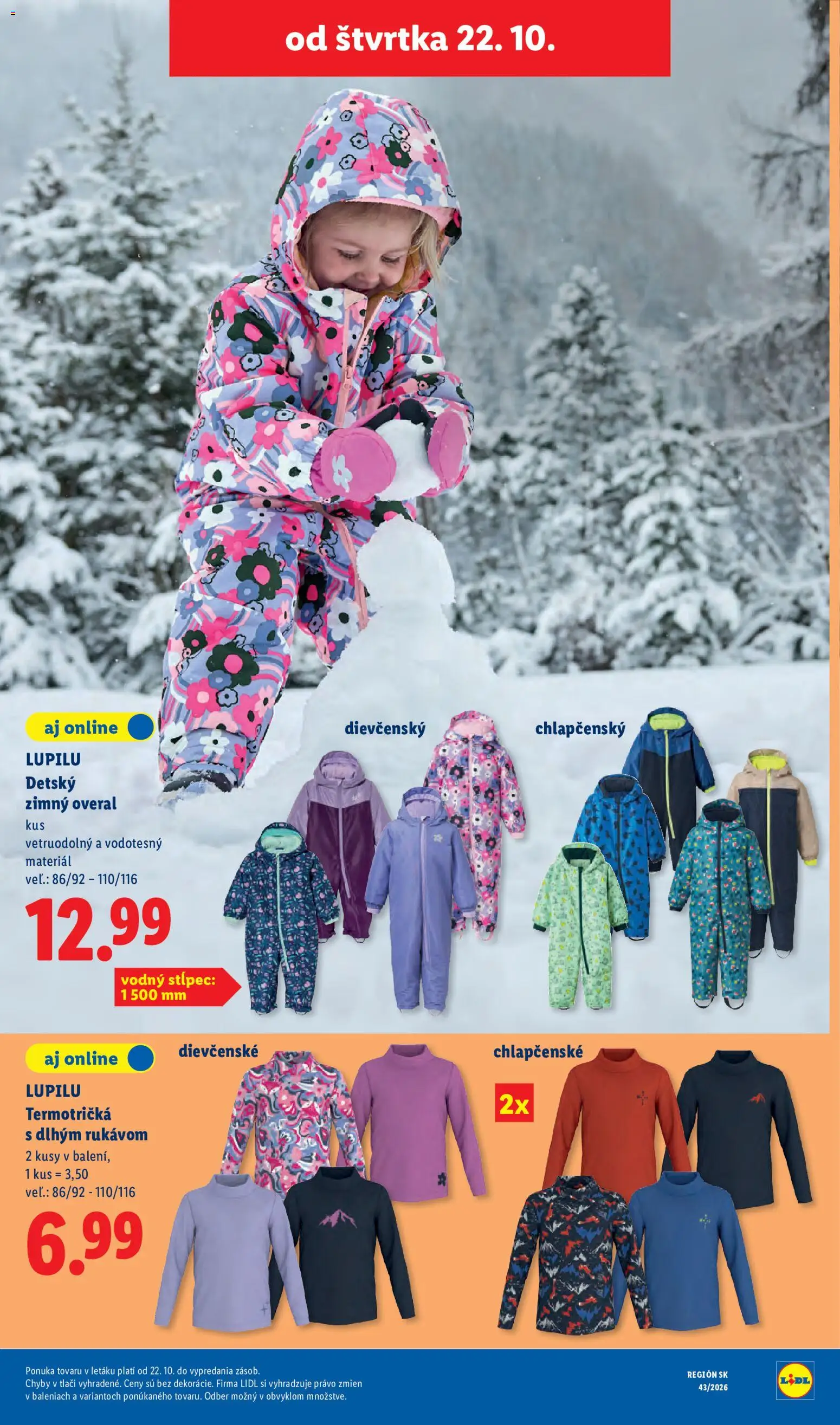 Nové Lidl akcie – leták je platný od 19.10.2026 | Strana: 109