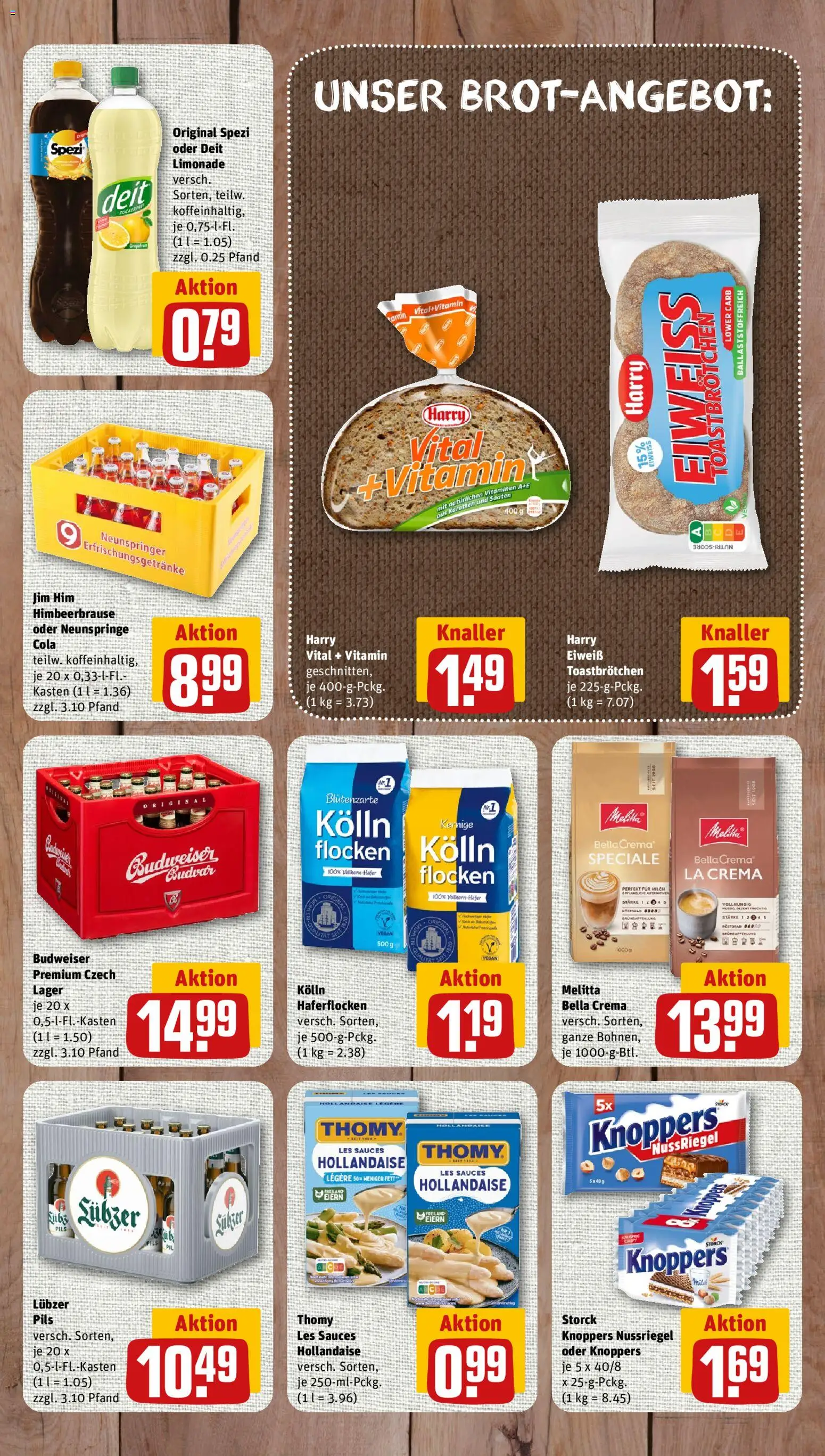 Nahkauf Prospekt – gültig ab 11.05.2026 | Seite: 7 | Produkte: Melitta, Pils, Budweiser, Flocken