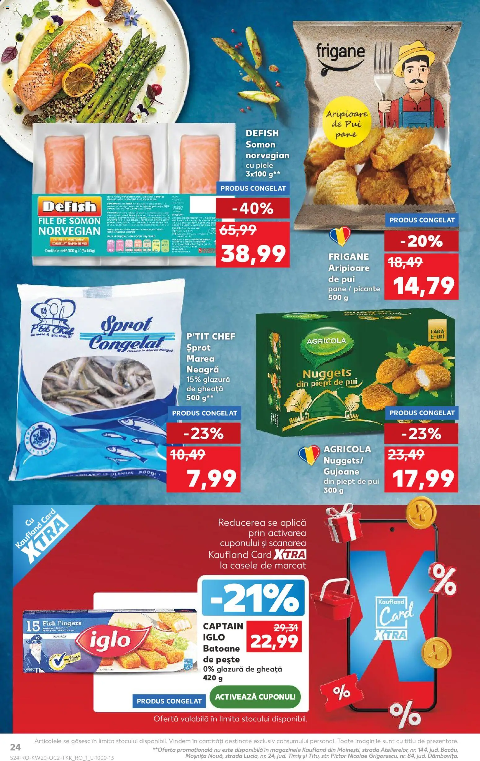 Noul catalog Kaufland – valabil de la 13.05.2026 | Pagină: 24 | Produse: Marker kalem, Hacıyatmaz Kedi Oyuncağı, Pește