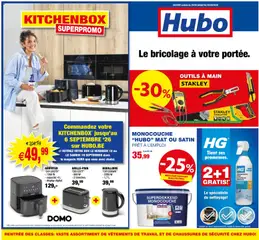 Hubo publicité - Voorbeeld van een folder van Hubo, geldig van 26/08/2026