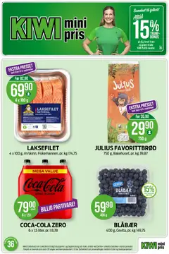 Forhåndsvisning av Kiwi kundeavis gyldig fra 31/08/2026