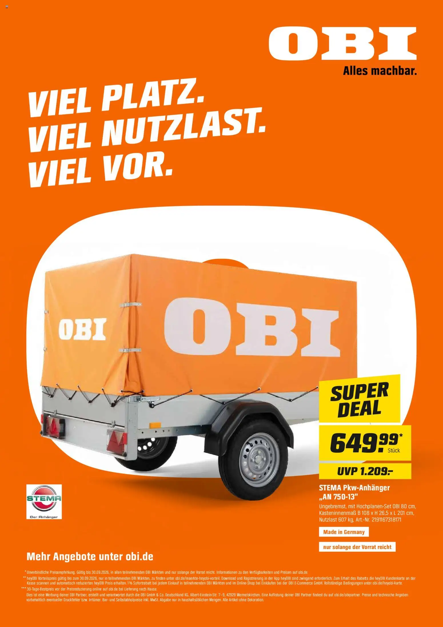 Obi Prospekt – gültig ab 01.09.2026 | Seite: 12