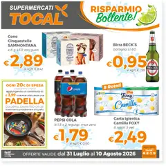 Anteprima del volantino Tocal volantino valido a partire dal 31/07/2026