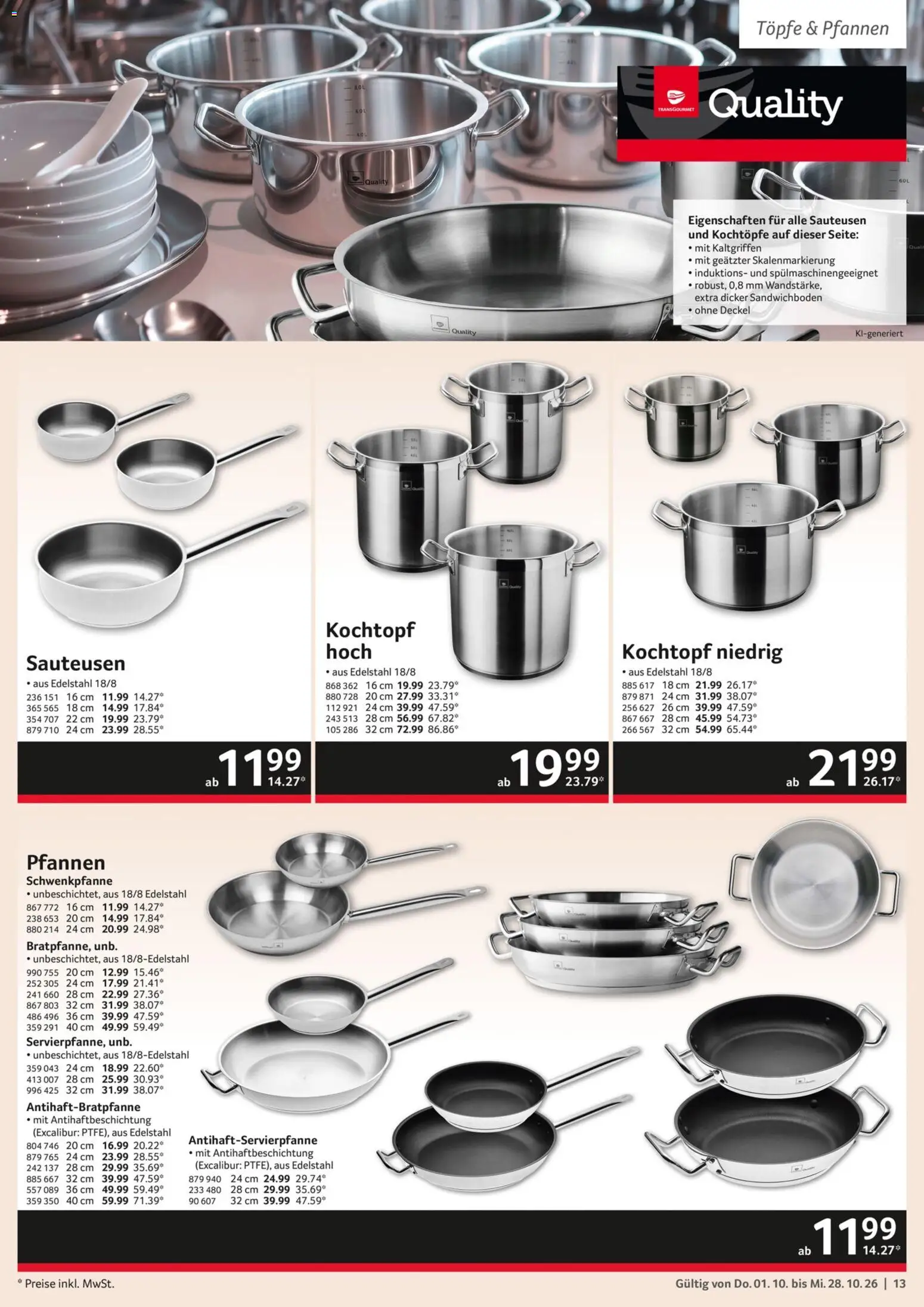 Selgros Gastro Angebote – gültig ab 01.10.2026 | Seite: 13