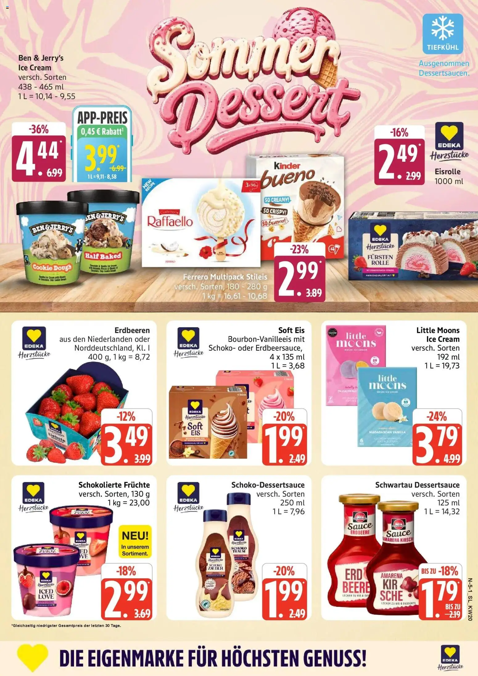 Marktkauf Prospekt Schleswig	 – gültig ab 10.05.2026 | Seite: 5 | Produkte: Raffaello, Ben & Jerry's, Erdbeeren, Eis