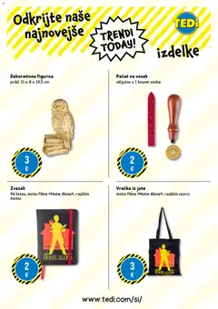 TEDi katalog akcije – veljaven od 01.10.2026 | Stran: 3 | Izdelki: Zvezek