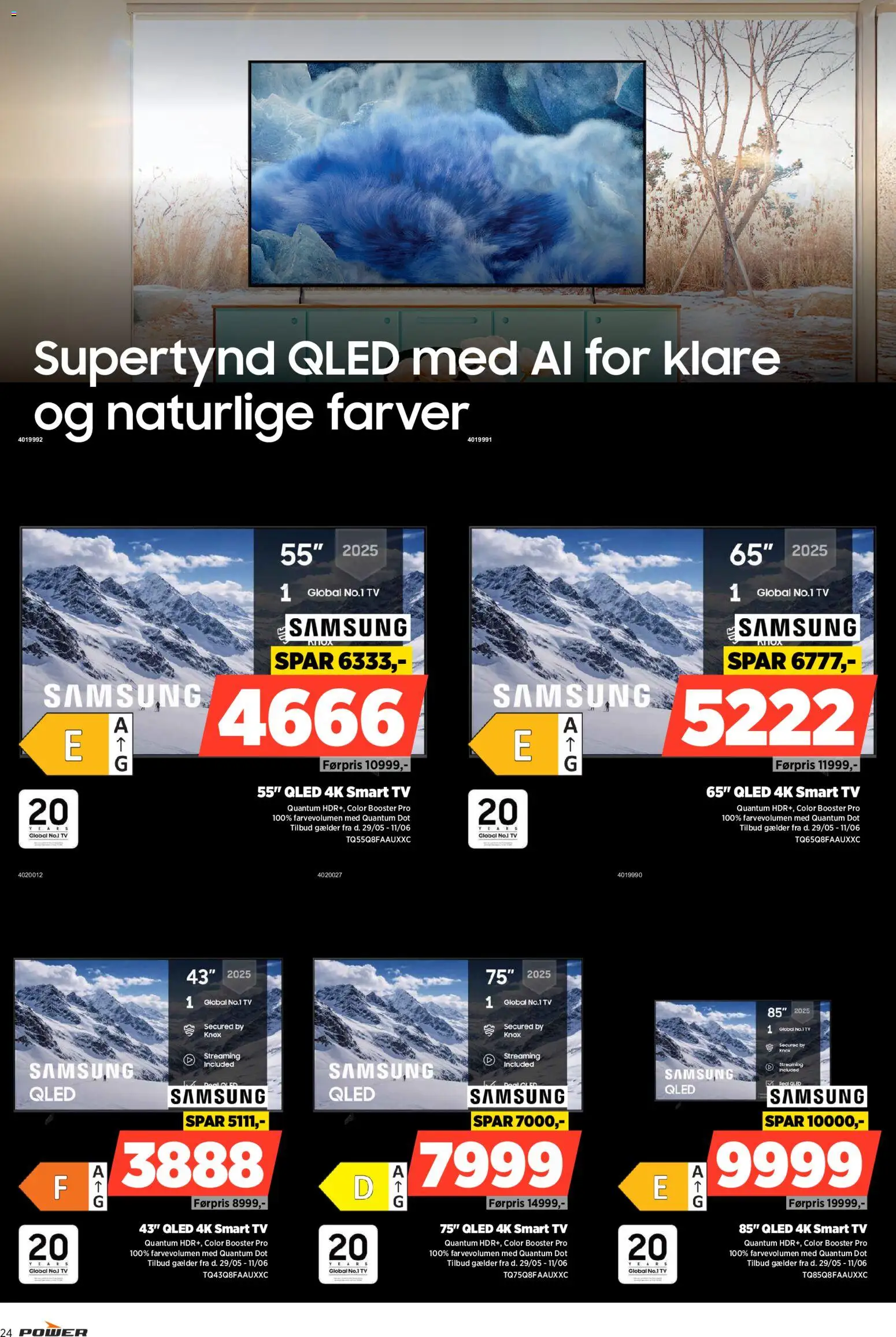 Power tilbudsavis – gyldig fra 05.06.2026 | Side: 24 | Produkter: Smart TV, TV