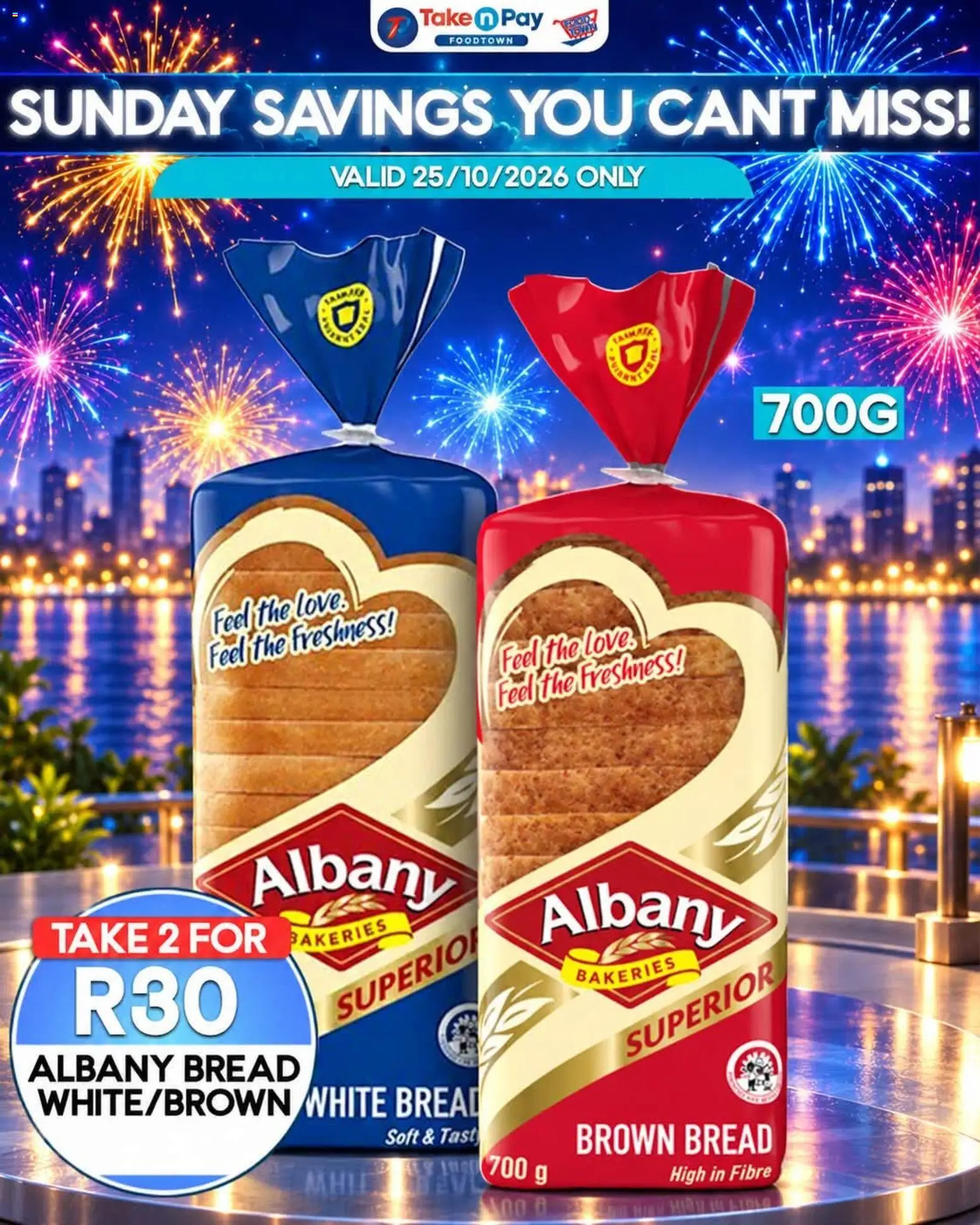 New Take n Pay catalogue – valid from 25/10/2026 | Page: 6 | Products: Bread