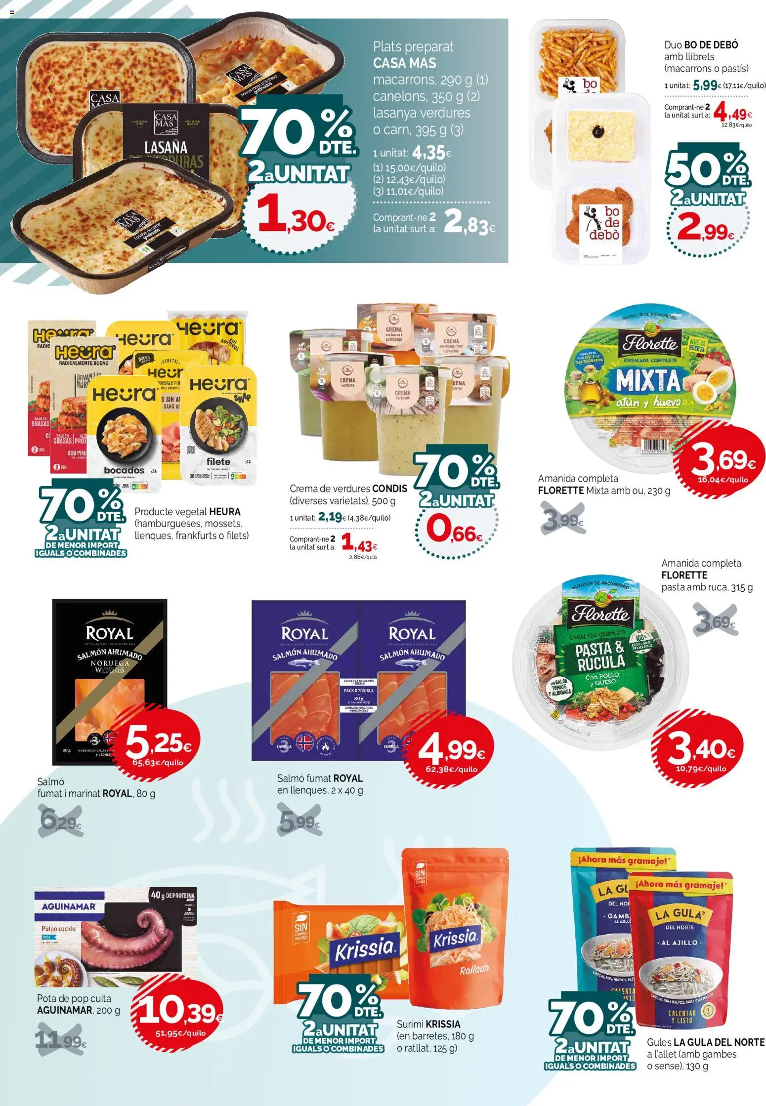 Condis - folleto │ válido desde el 30/09/2026 | Página: 8 | Productos: Proteína, Tomate, Pasta, Lasaña