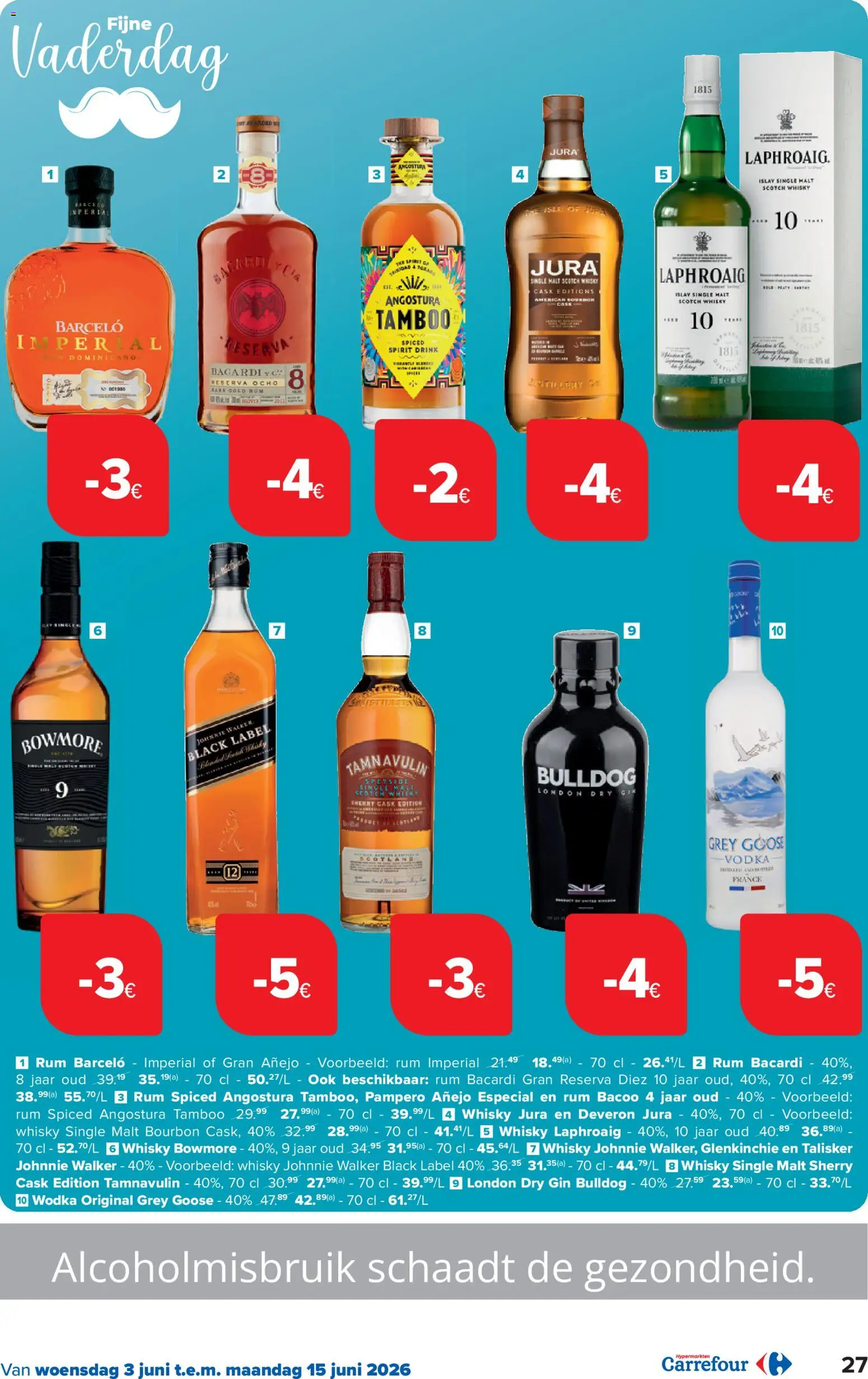 {H1} | Pagina: 27 | Producten: Bourbon, Gin, Lasagne tészta, Beltéri ajtó
