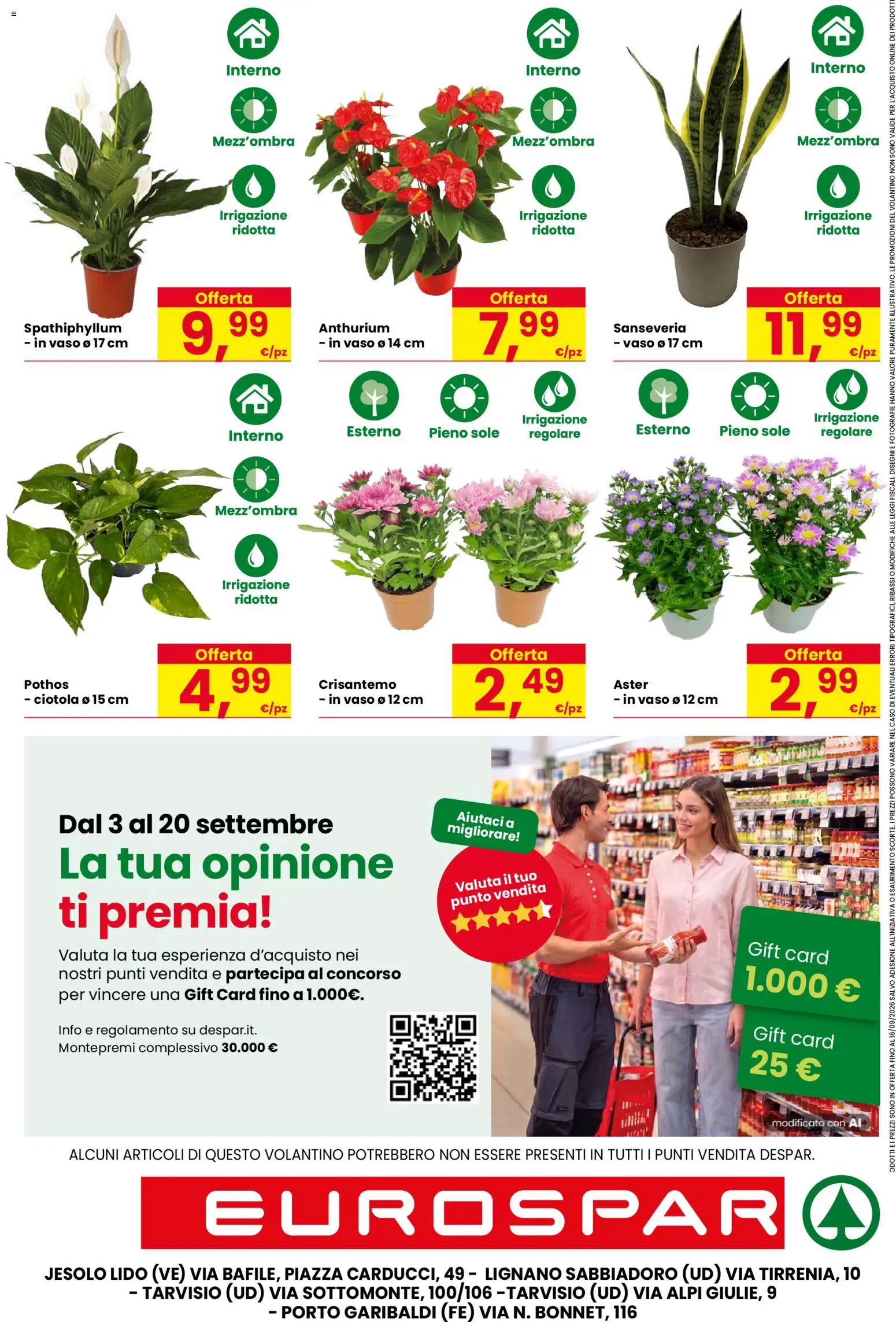 Volantino Eurospar del 03/09/2026 | Pagina: 16 | Prodotti: Ciotola, Vaso