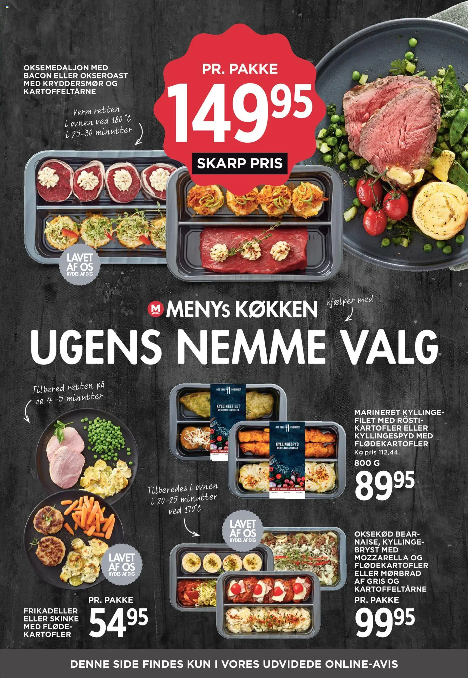 Meny tilbudsavis – gyldig fra 23/10/2026 | Side: 15 | Produkter: Skinke, Fløde, Kartofler, Mozzarella