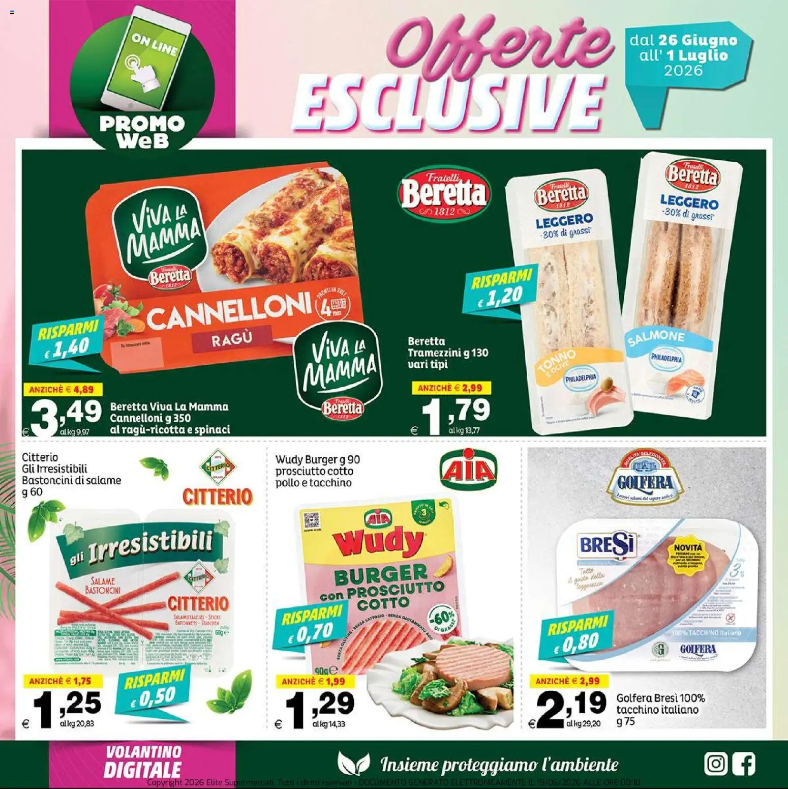 Volantino Elite Supermercati del 26.06.2026 | Pagina: 3